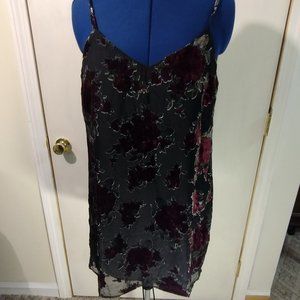 Aeropostale Velvet tank dress SIZE L NWT
